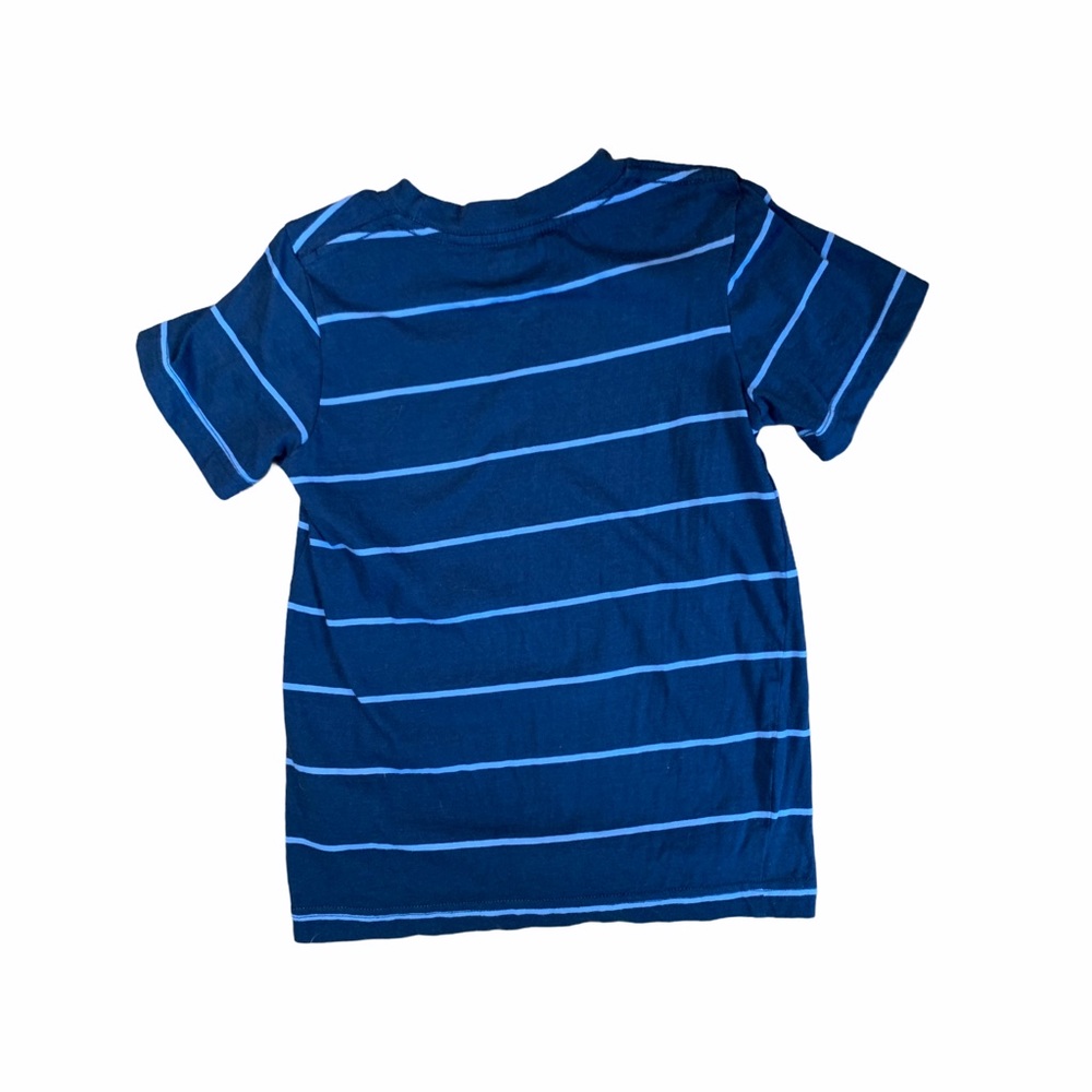 Levi’s navy and blue striped tee 6/7 - Picture 5 of 7
